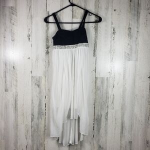 ruby rox girls beautiful black and white dress size 12